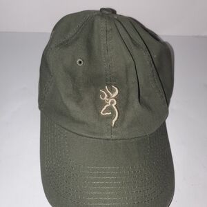 Browning Olive Green Cotton Cap
